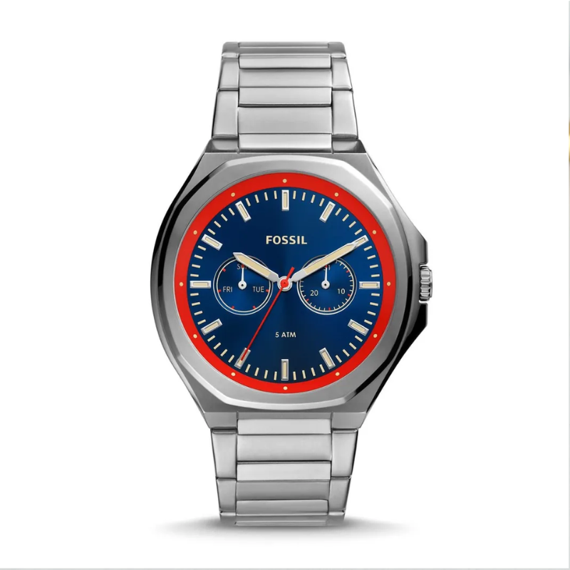 Fossil Evanston Multifunction Stainless Steel Watch